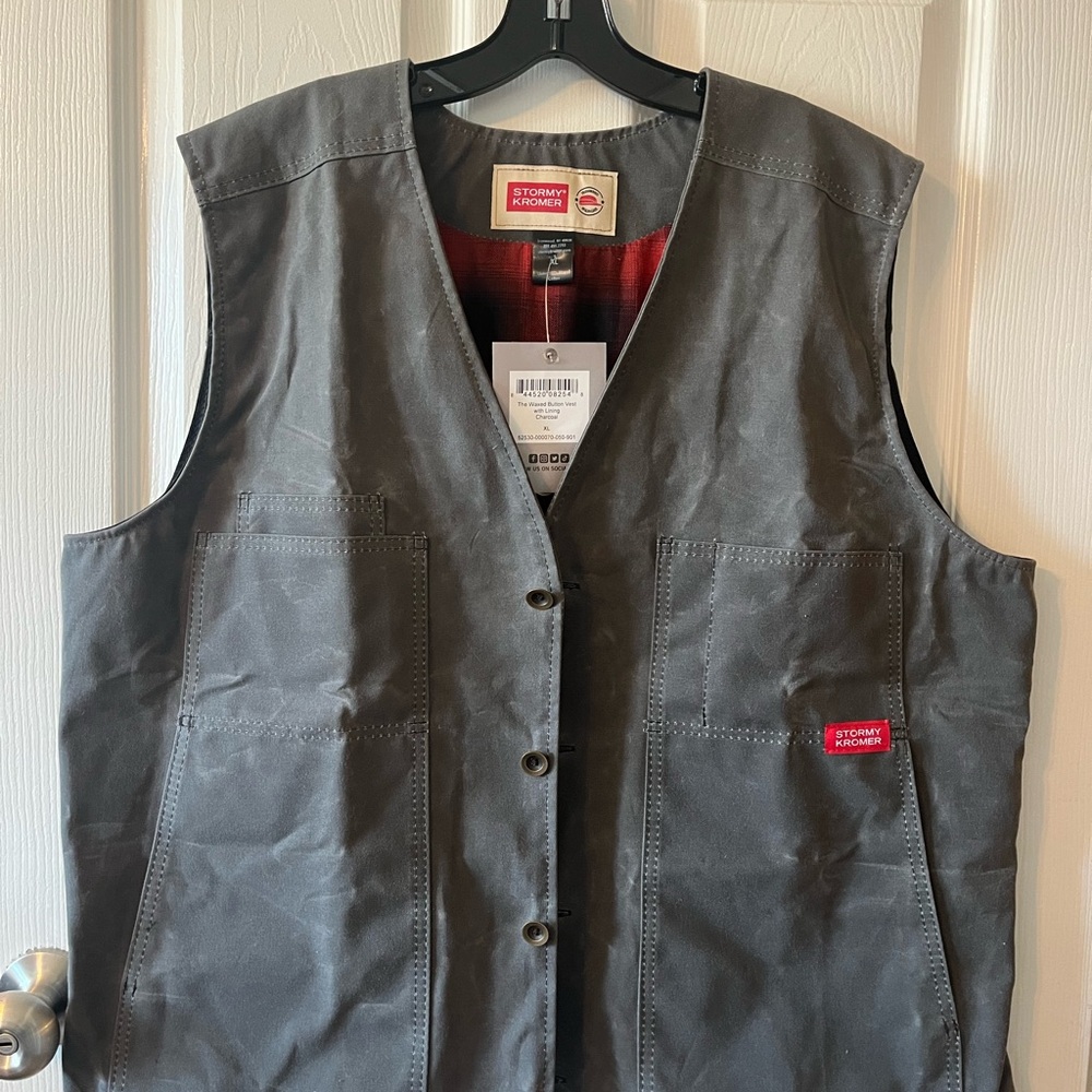Stormy Kromer Gray Vest
